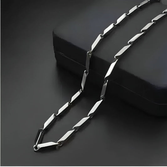 Newstyle Silver Delicate Chain Necklace for Men