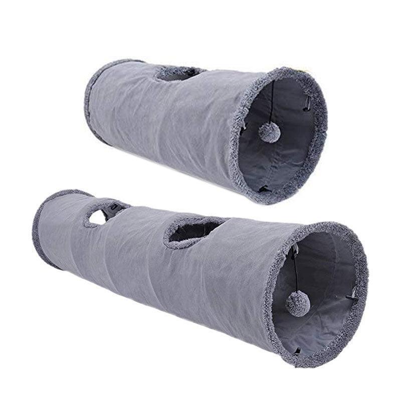 Foldable Pet Play Tunnel with Ball