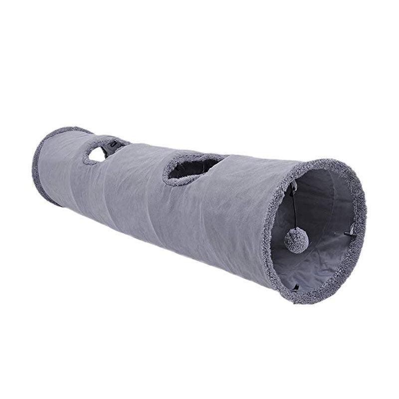 Foldable Pet Play Tunnel with Ball