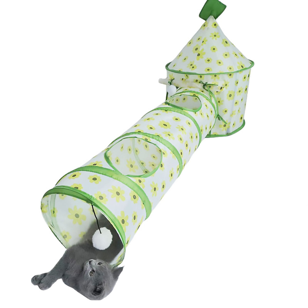 Foldable Cat Tent and Tunnel
