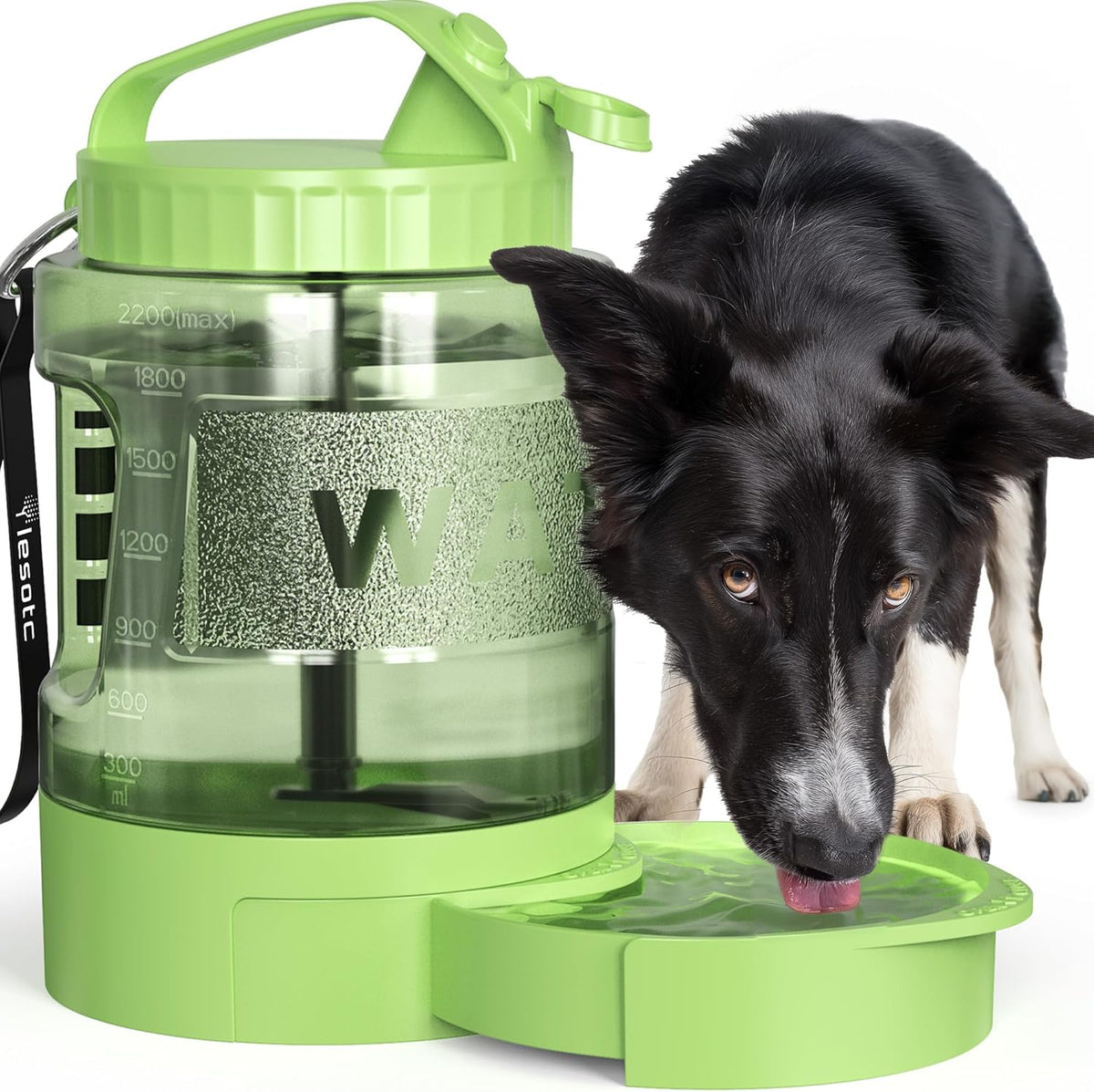 LESOTC Travel Dog Water Dispenser