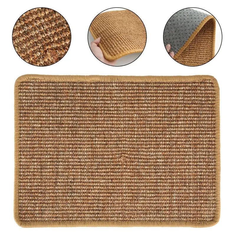 Natural Sisal Cat Scratcher Mat