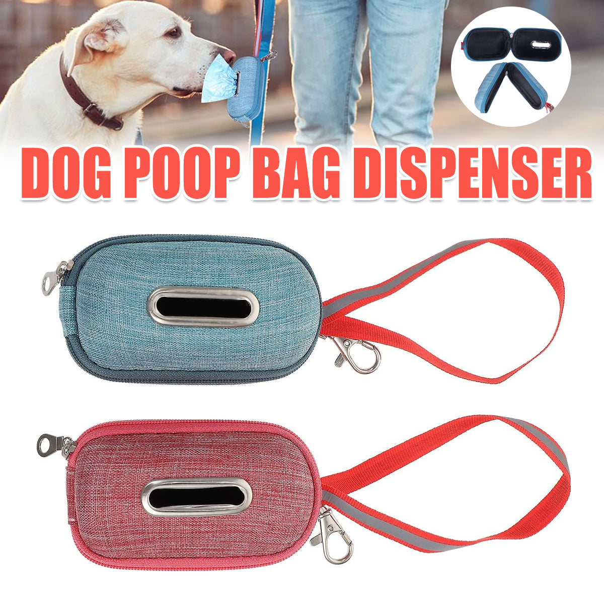 Portable Pet Waste Bag Holder