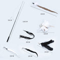Telescopic Feather Cat Wand Set