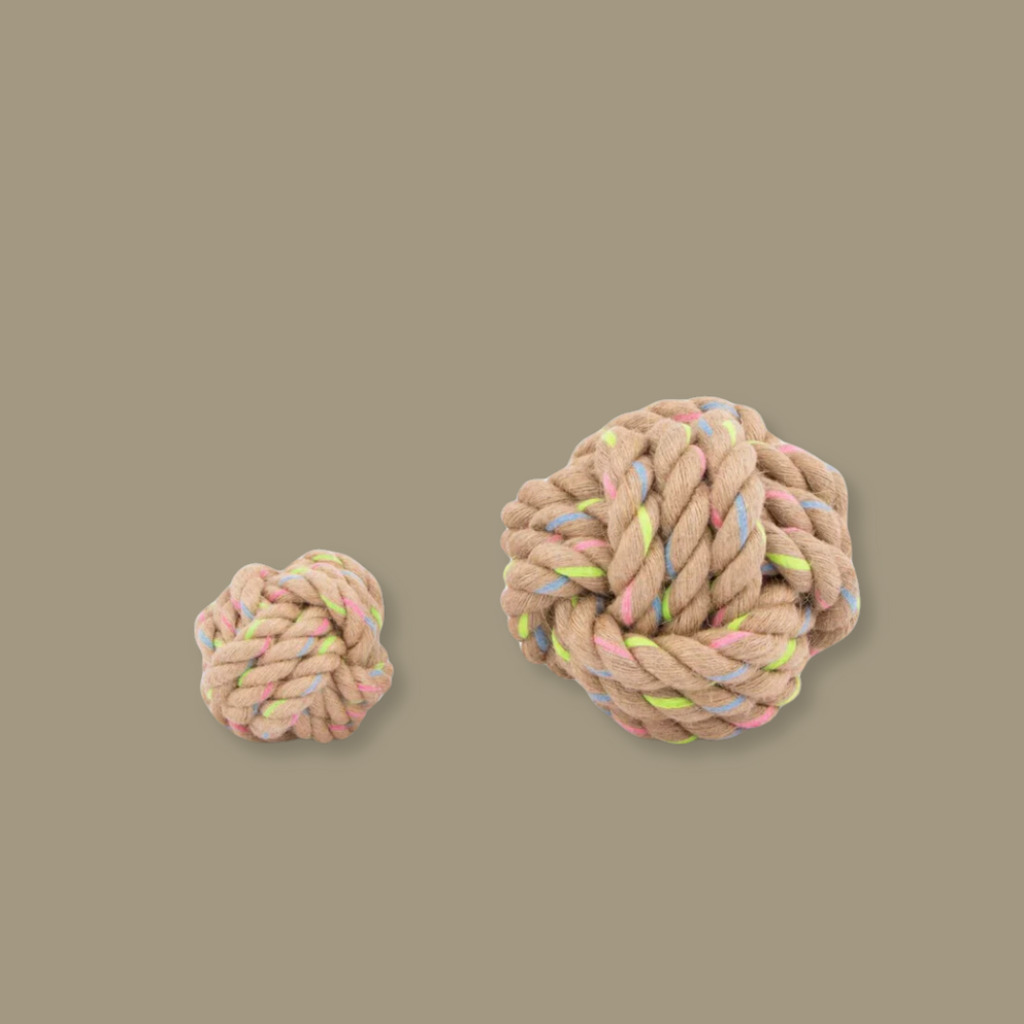 Hemp Rope Dog Ball
