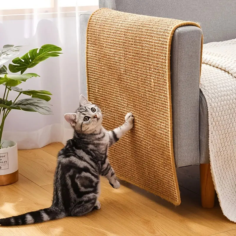 Natural Sisal Cat Scratcher Mat