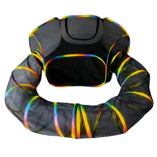 Tunnel Tent Playpen for Cats & Small Pets-0
