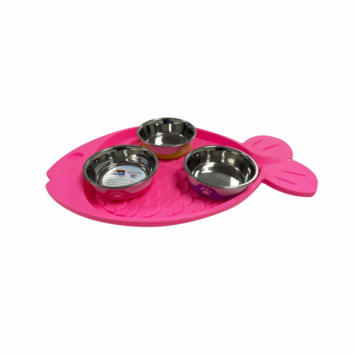 Cat Feeding Mat – Pink