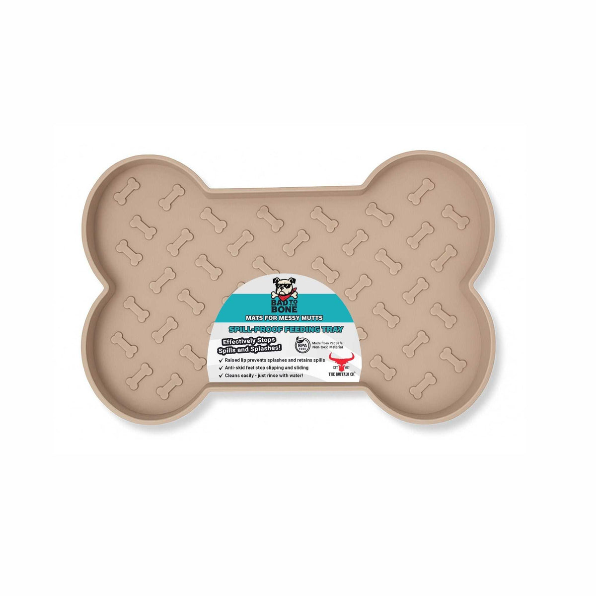 Dog Feeding Mat – Tan